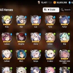 Asia | Unverif | 39 Heroes 3 ML 3 Collab + 44 Artifact + Oneshot Hunt13 | Check Screenshot (ES773) 1